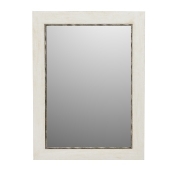 Espejo ovalado COIMBRA 100 x 50, marco aluminio en dorado.